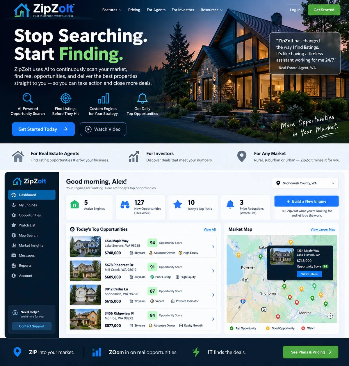 ZipZoIt — actual project screenshot